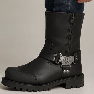Milwaukee Motorcycle Clothing Co. Men’s Drag Harness Boots – Size 9.5D Brand New
